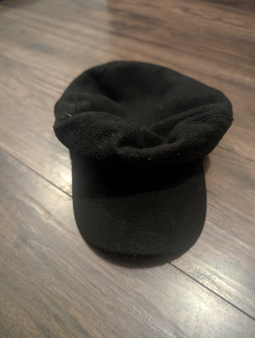 Black Newsboy Cap - photo 2