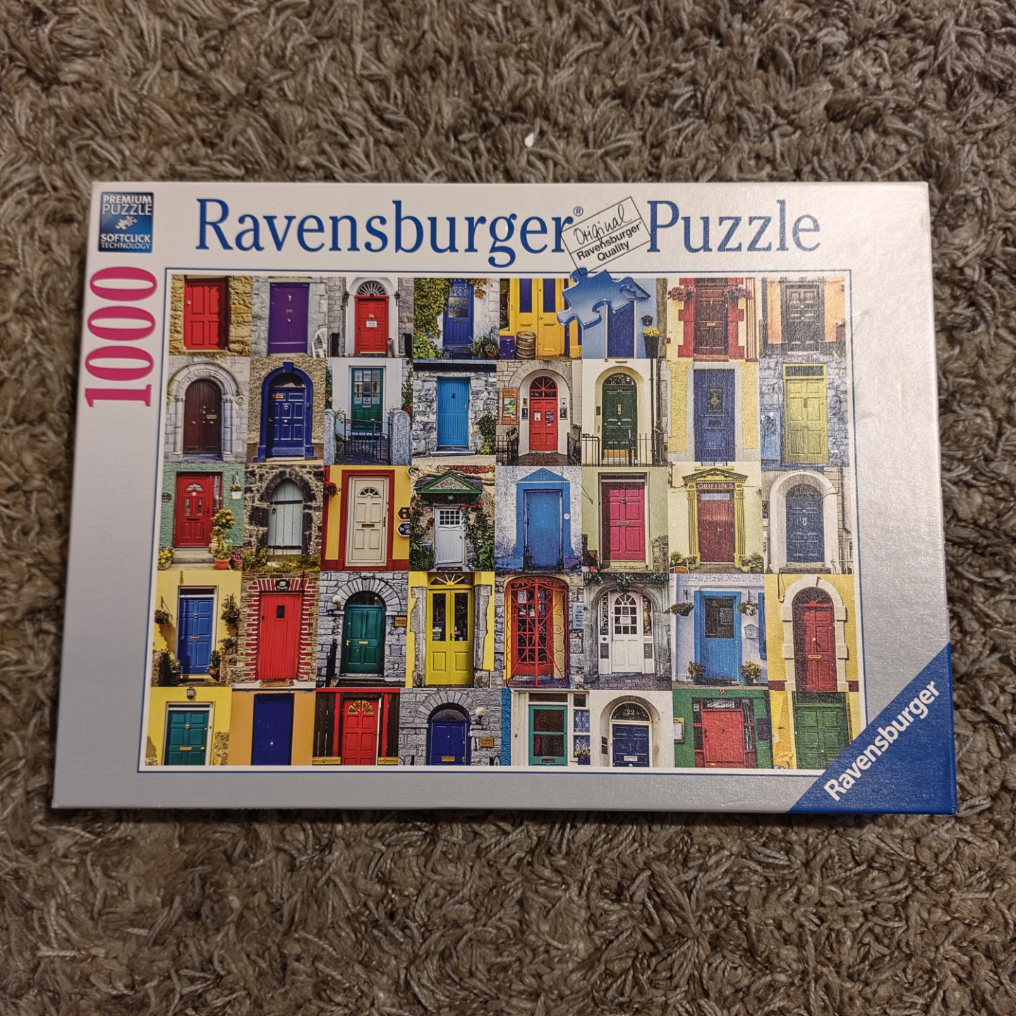 Ravensburger 1000 Piece Puzzle - Colorful Doors