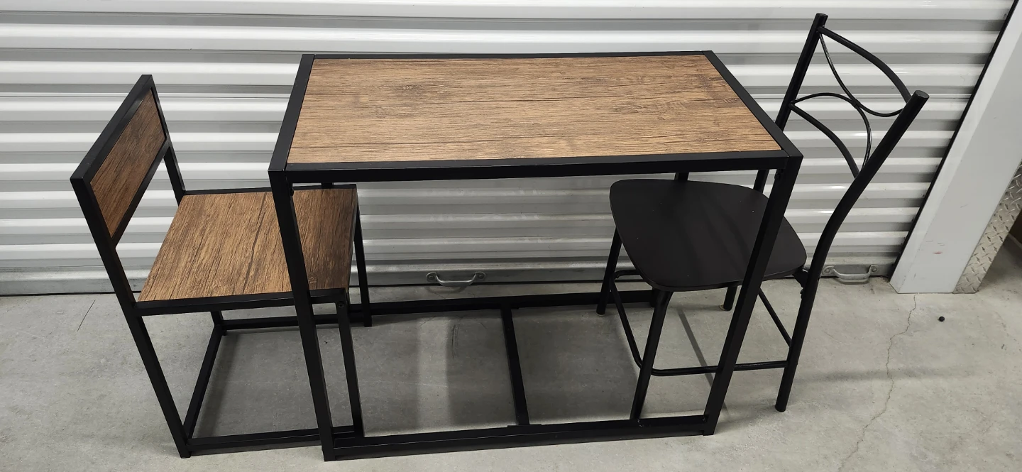 Dinning table with 2 chairs