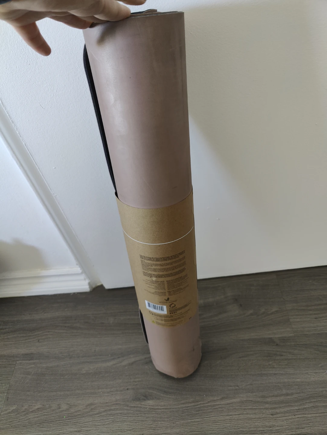 PureEarth Natural Rubber Yoga Mat + Strap - photo 3