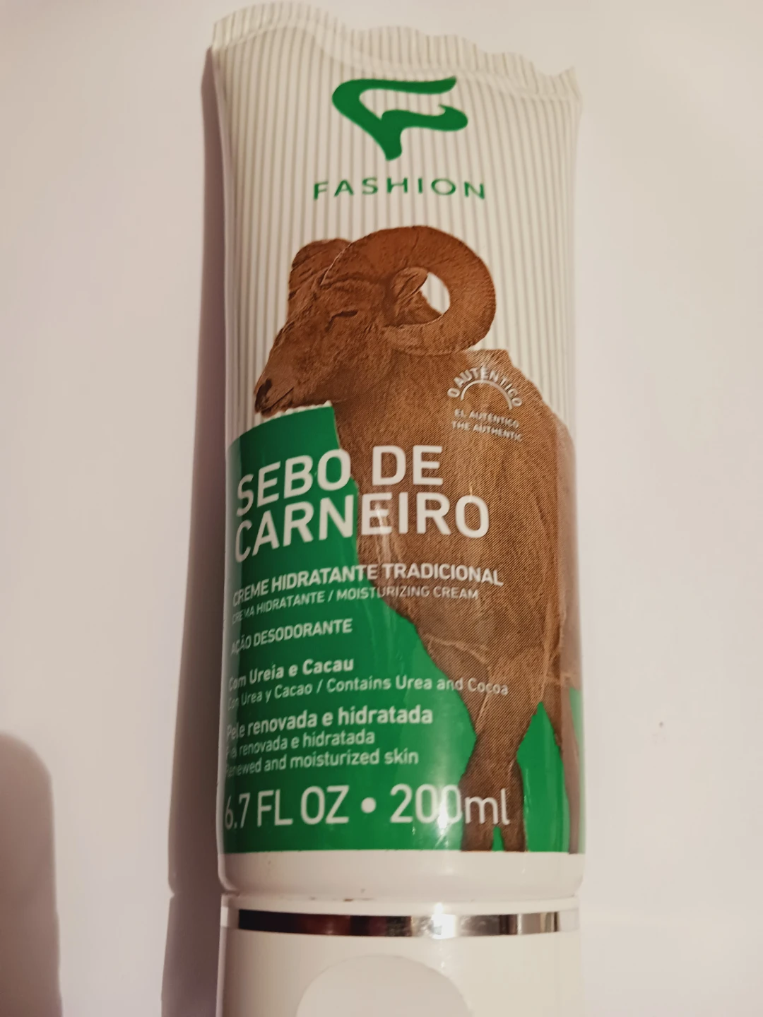 New !!  Sebo de Carneiro Brazilian Moisturizing Cream 200ml - photo 2