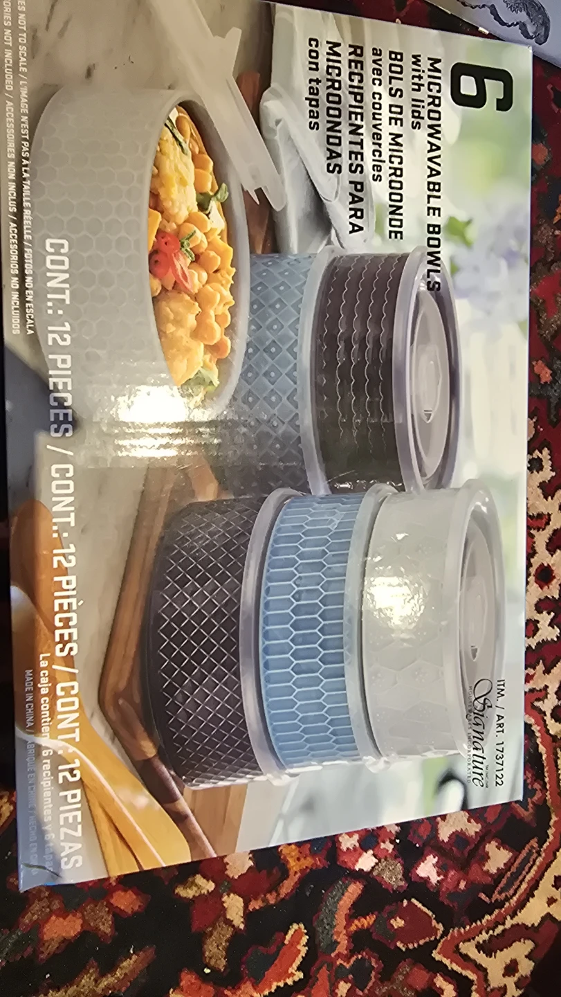 Signature 12-Piece Microwavable Bowls with Lids