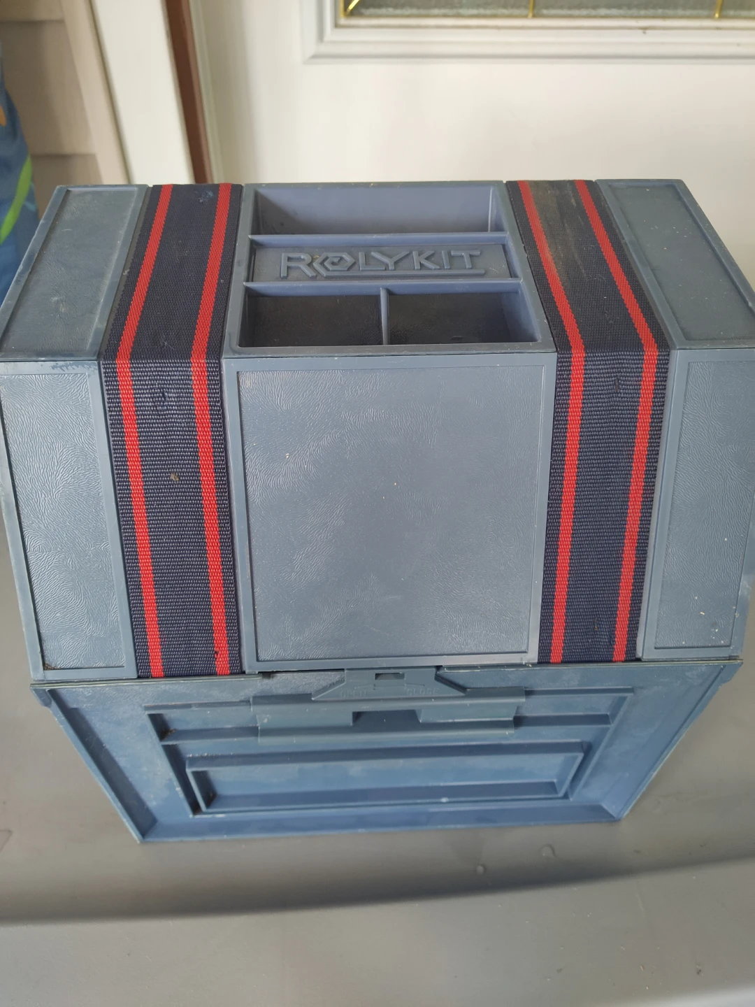 Vintage Rolykit Storage Case