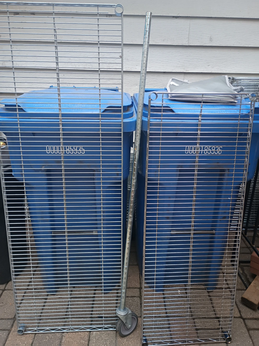 Wire Shelving Unit with Wheels - photo 2