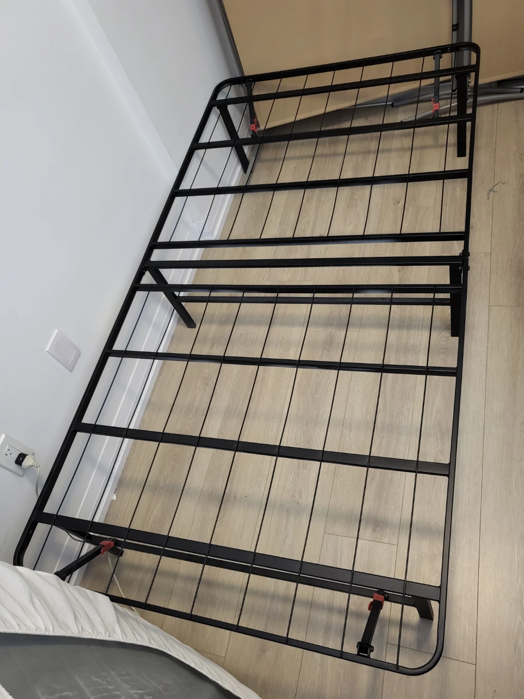 Foldable Metal Platform Bed Frame - Twin