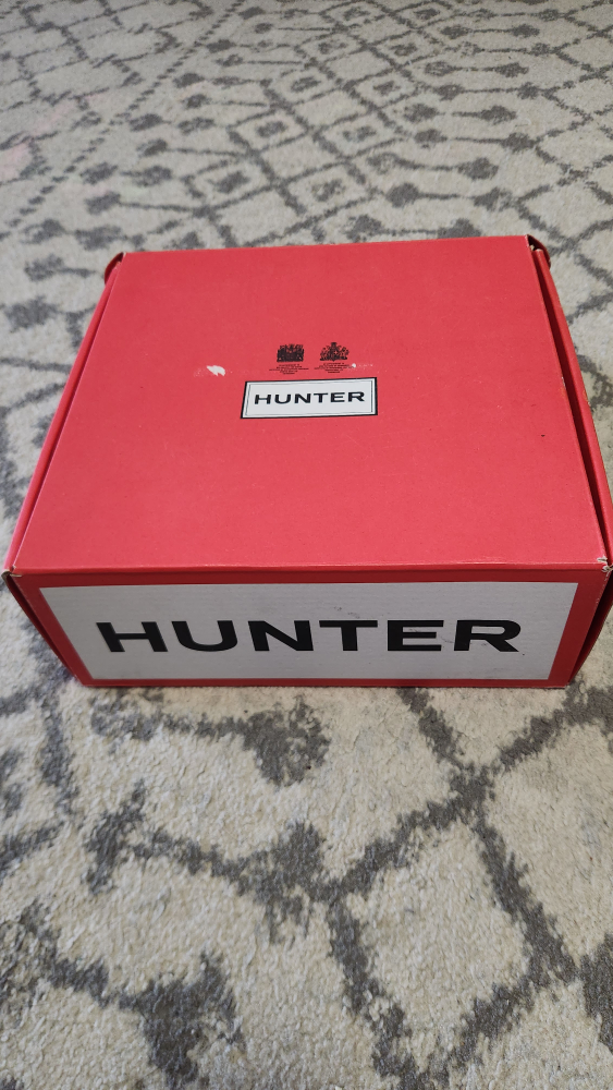 Hunter Kids First Classic Waterproof Boots - Blue/Green Size 9 M - photo 4