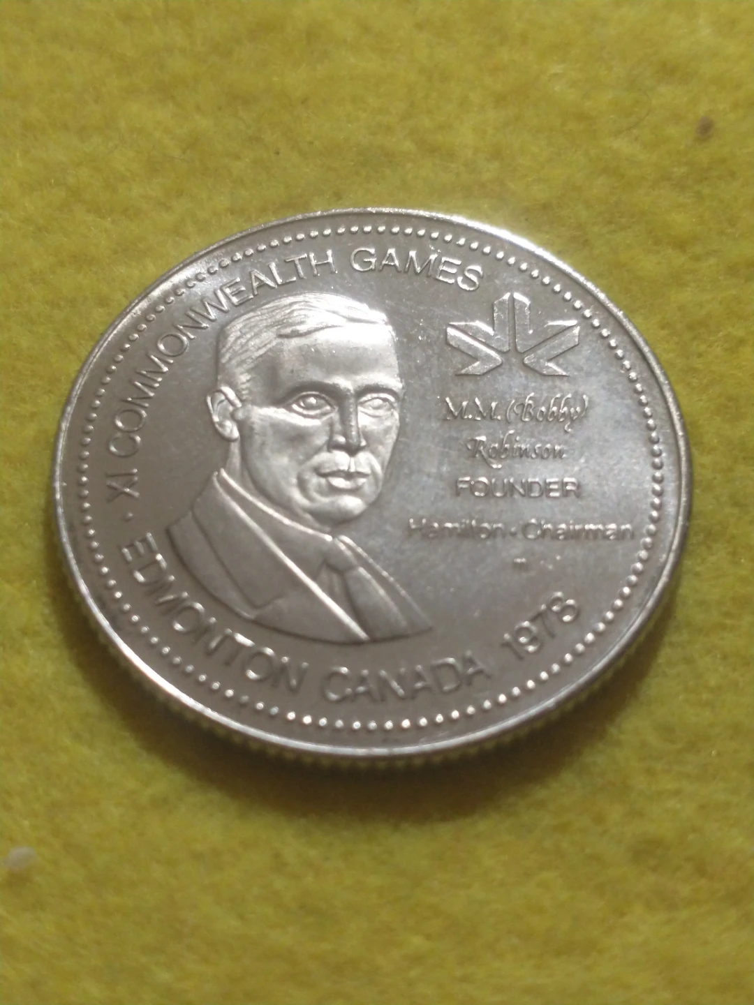 VF 1978 Canada Edmonton Commonwealth Games medal - photo 4