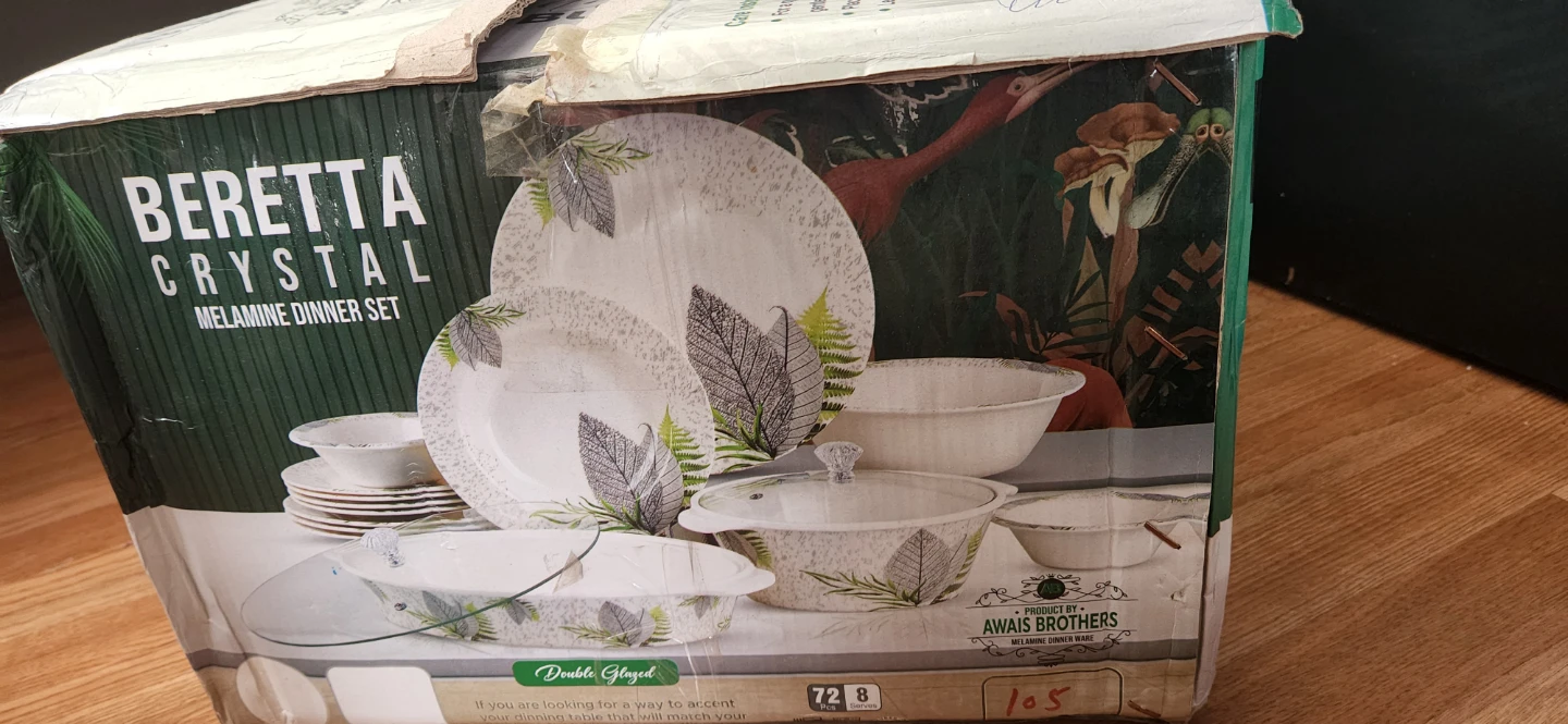Beretta Crystal Melamine Dinner Set - photo 2