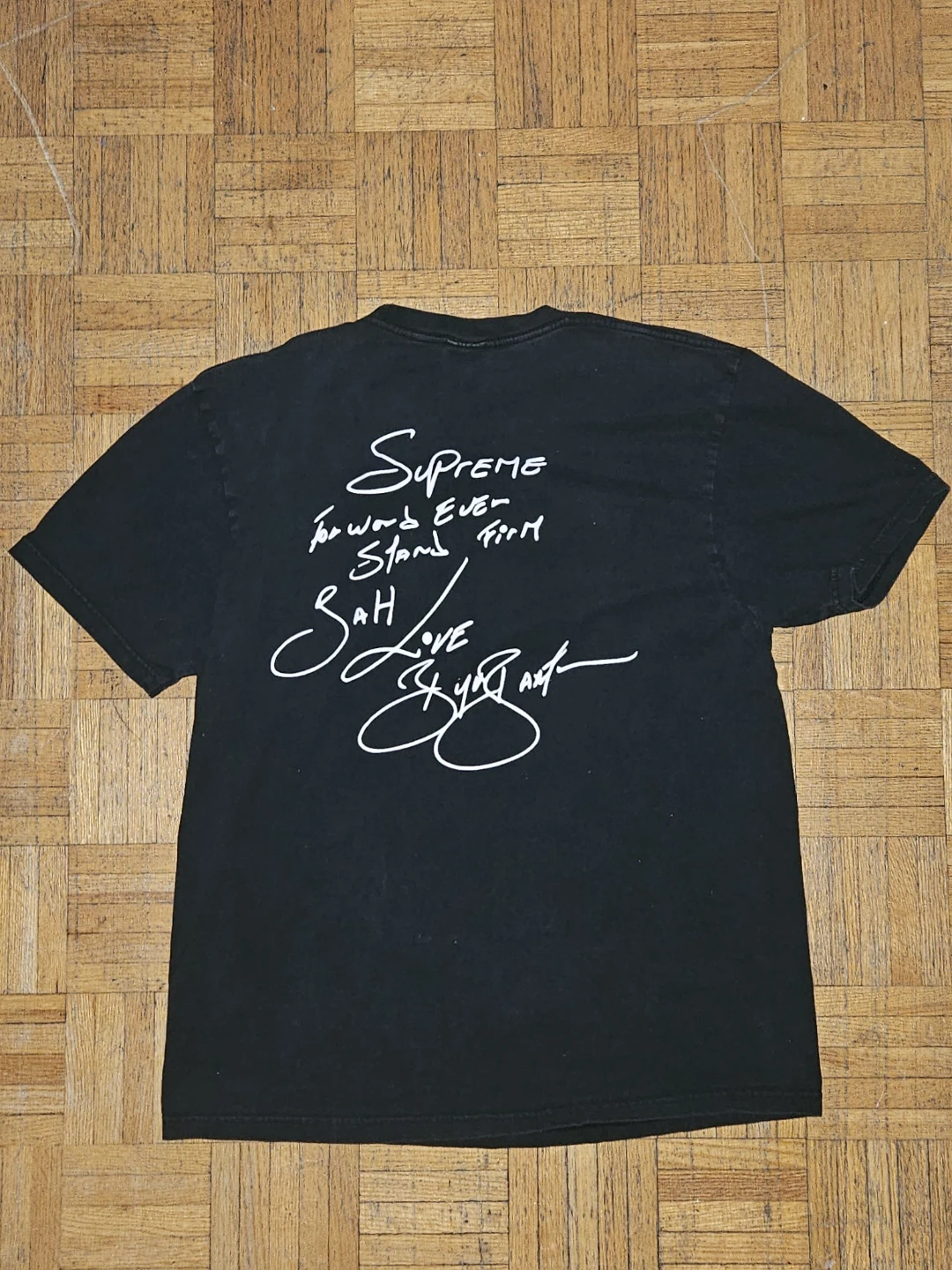 Authentic Supreme X Buju Banton Black T-Shirt - photo 2
