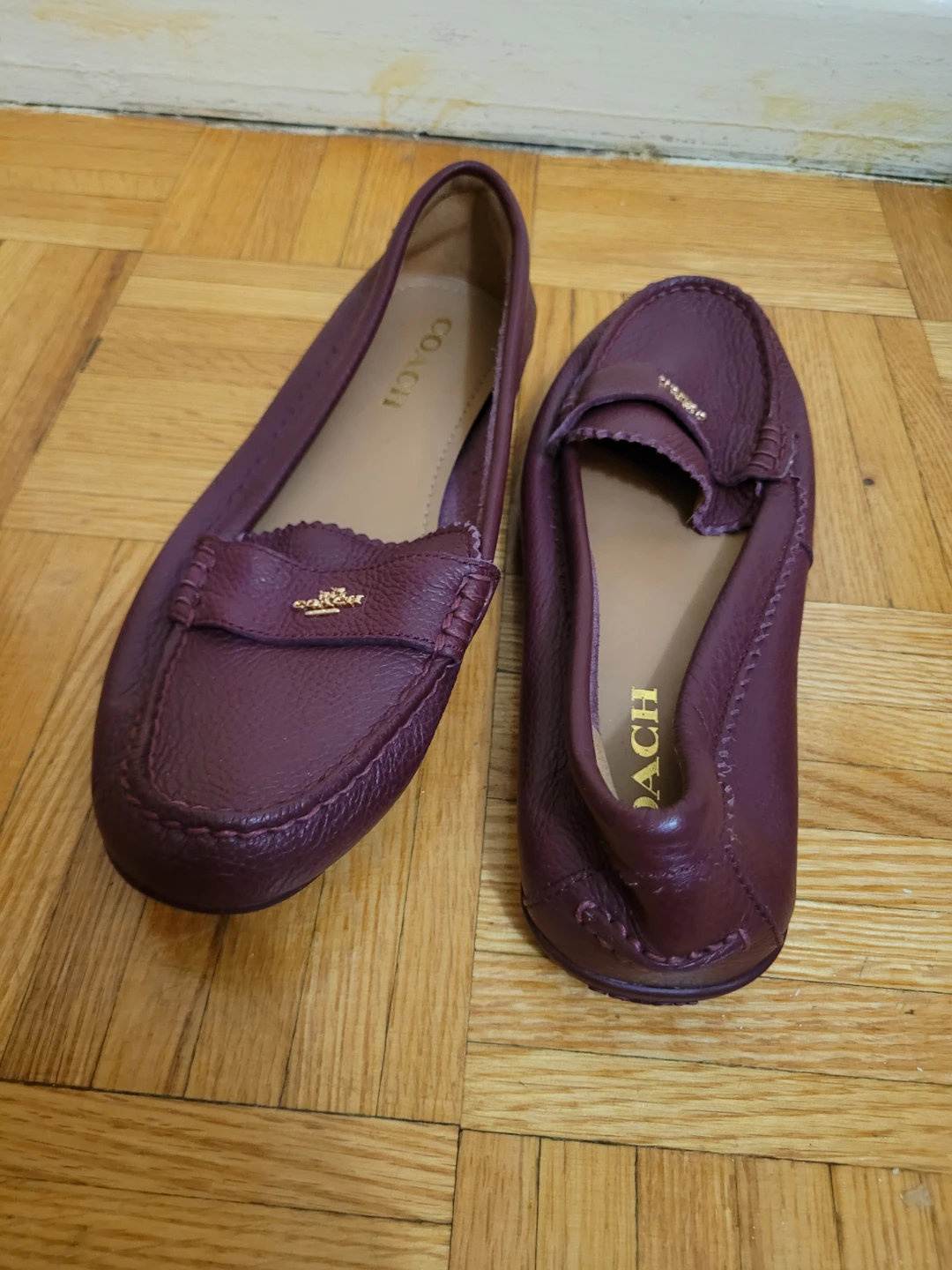 Coach Odette Loafers Burgundy Women's Size 8.5B - photo 2