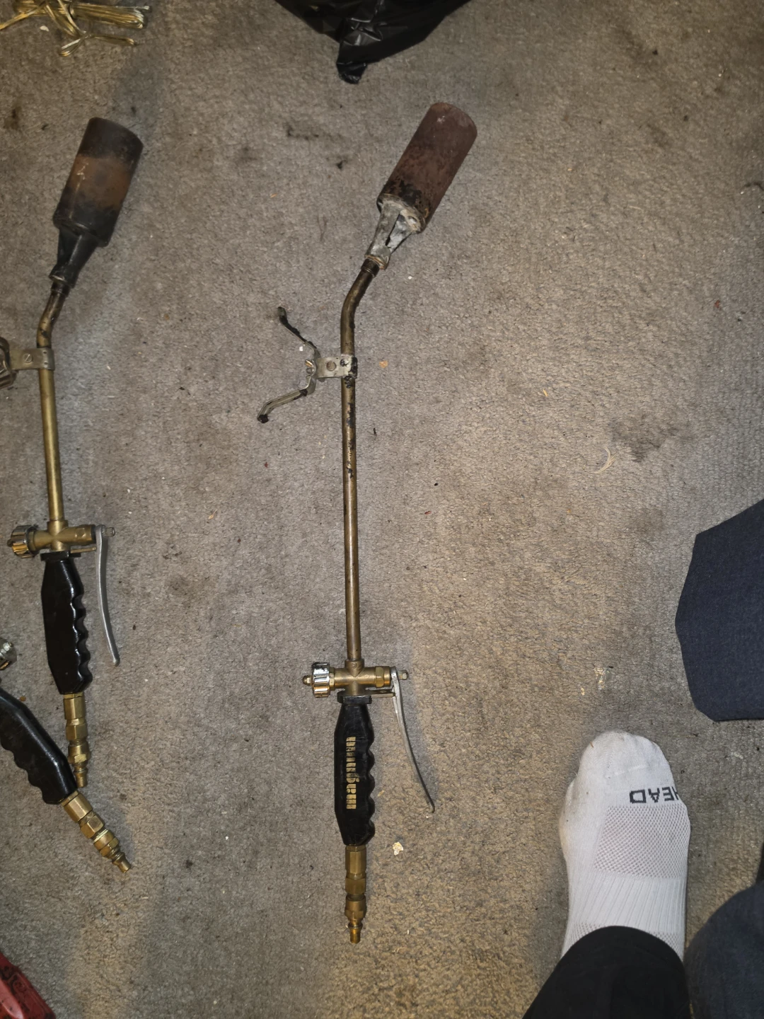 Propane Torch Set with Hoses and Regulators