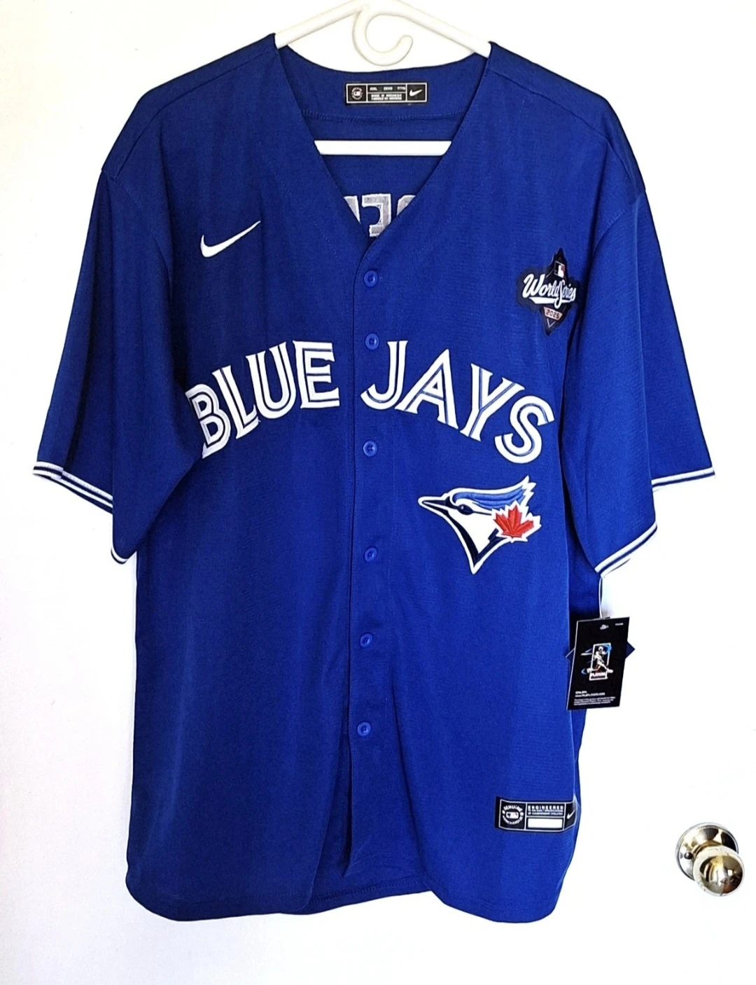 Vladimir Guerrero Blue Jays 2025 World Series Nike Jersey XXXL - photo 2