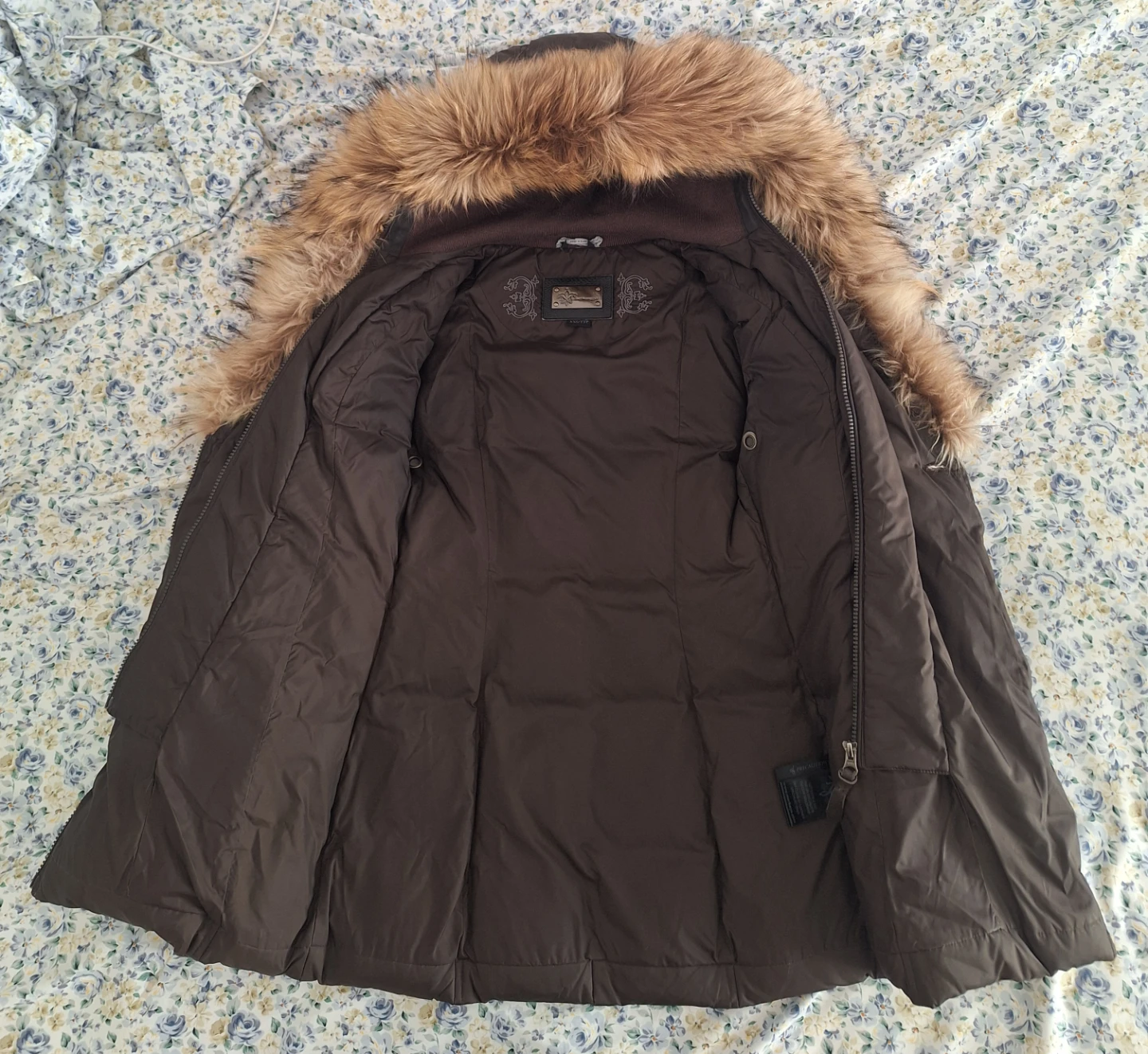 Mackage Down Puffer Coat with Fur Hood - XXS - photo 3