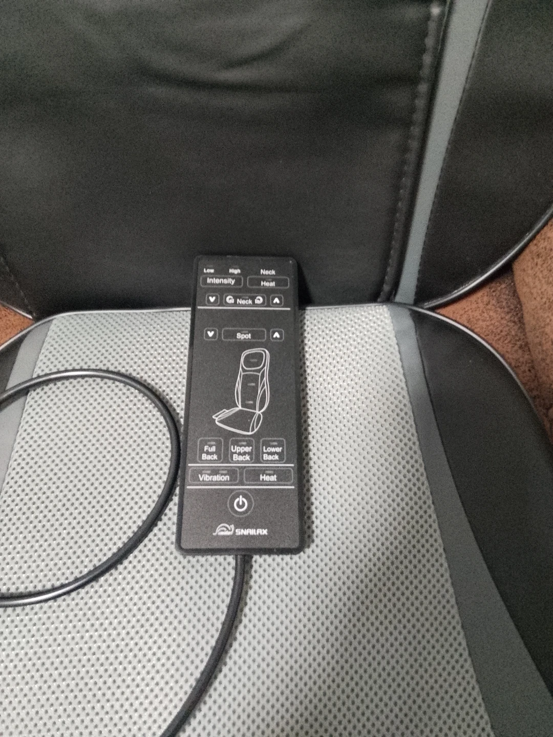 Shiatsu Massage Cushion with Heat and Vibration - photo 2
