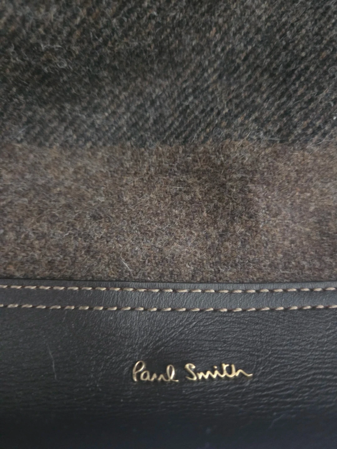 Paul Smith Plaid Wool Backpack - photo 4