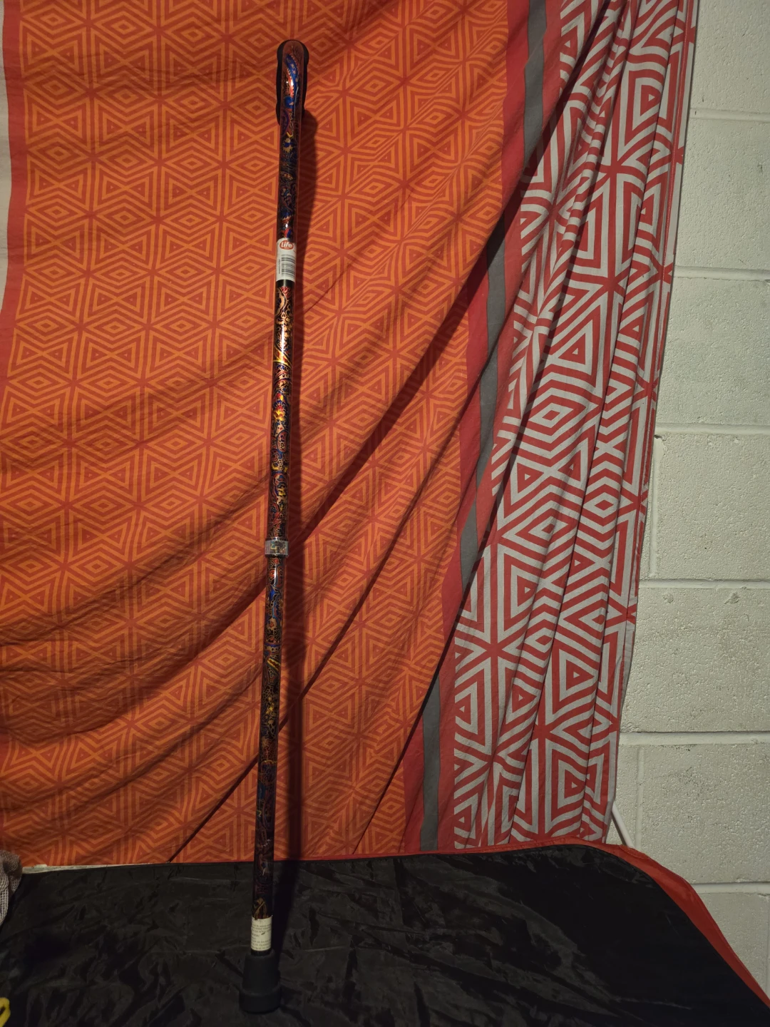 Adjustable Life Walking Cane with Pattern