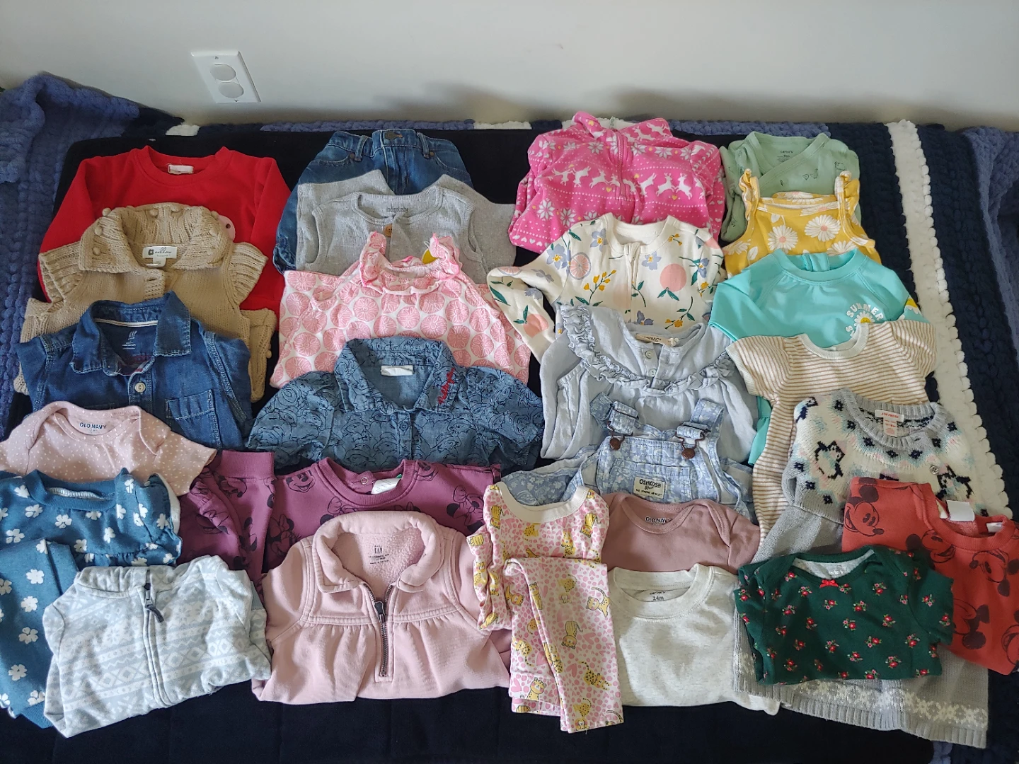 Bundle of baby girl Clothing 6months to 2T