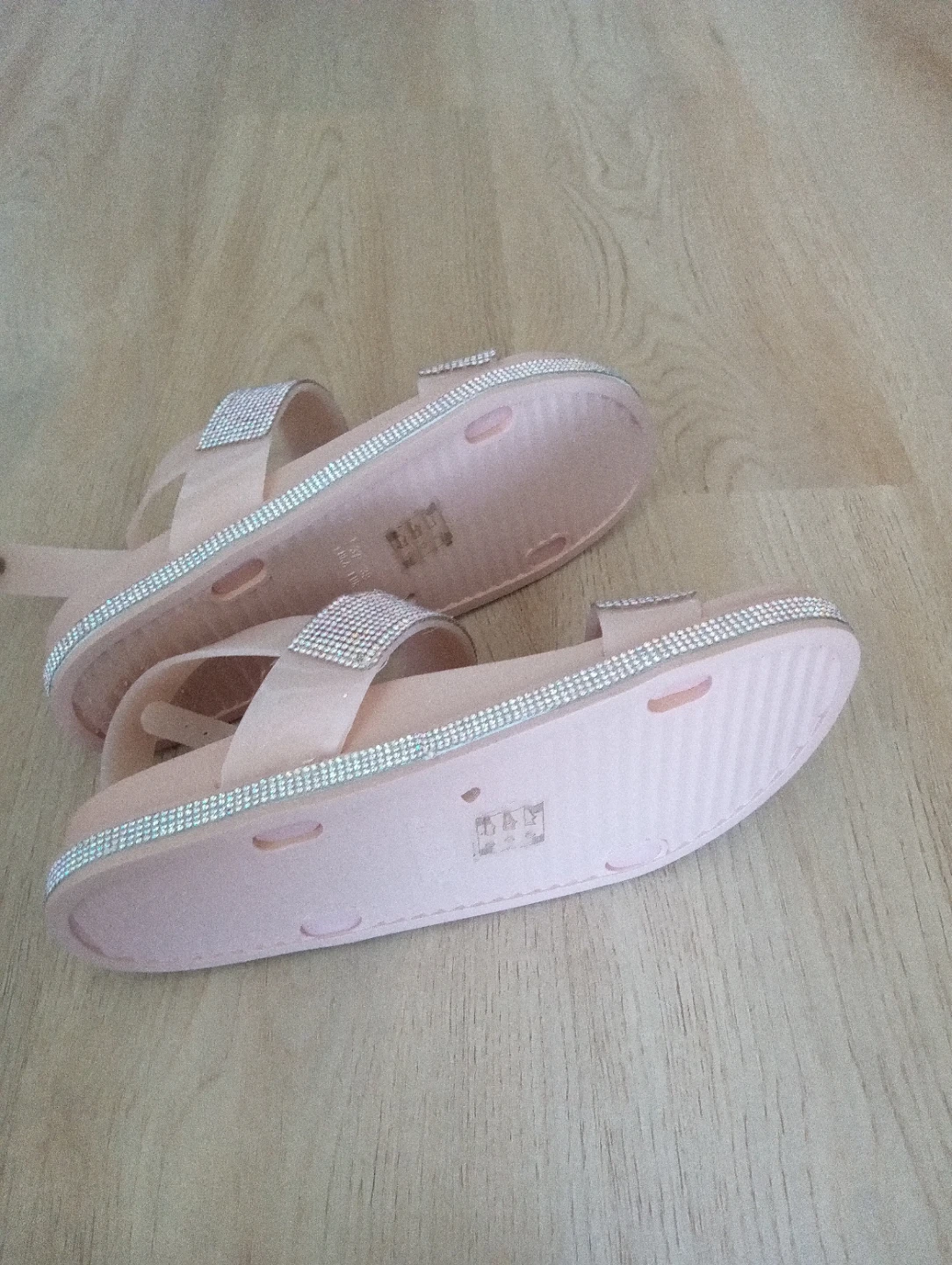 Branch new Pink Jelly Sandals, sz 8 offer $20. - photo 2