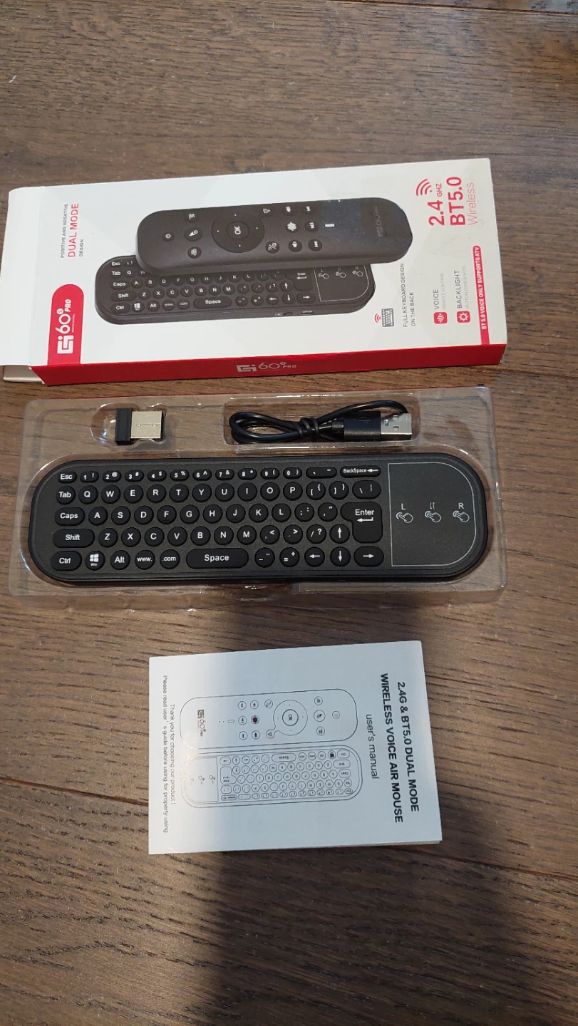 Bluetooth Voice Remote with Keyboard