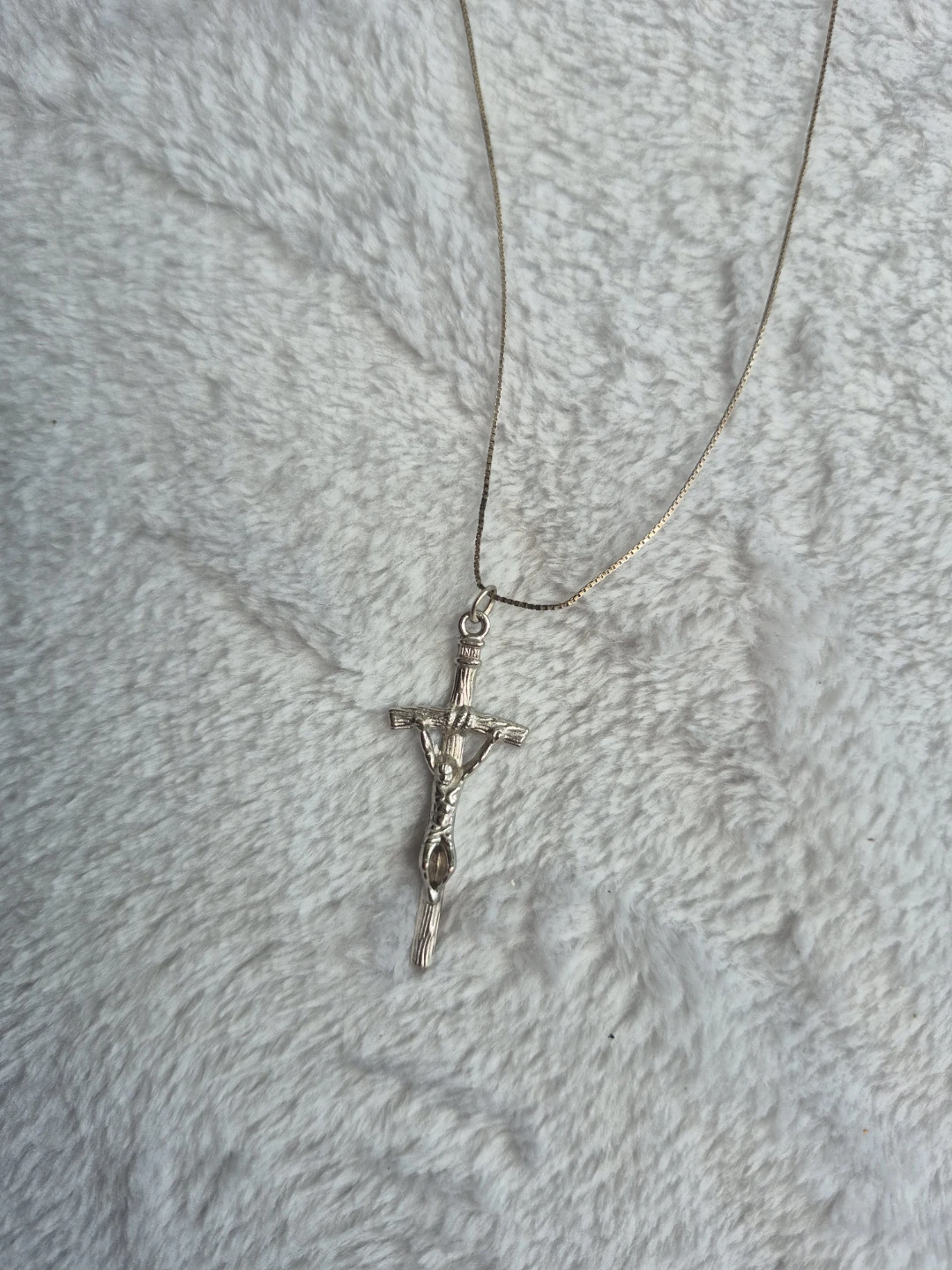Sterling Silver Crucifix Necklace - photo 2