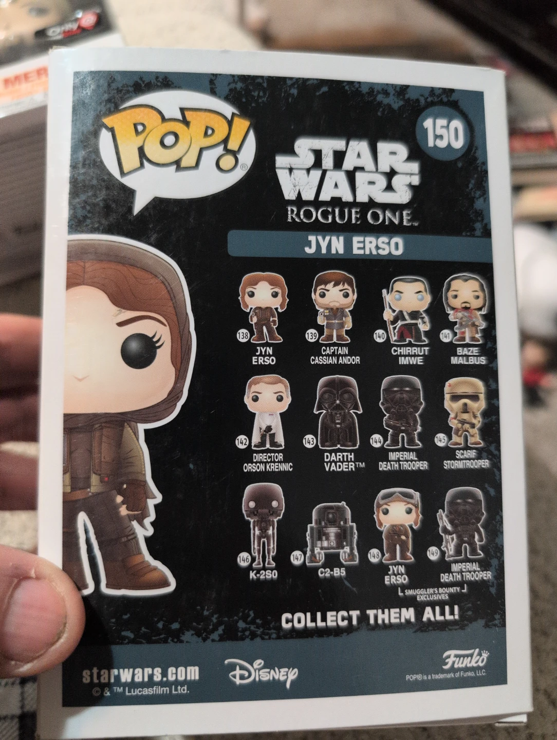 Funko Pop! Star Wars Rogue One Jyn Erso #150 - photo 2