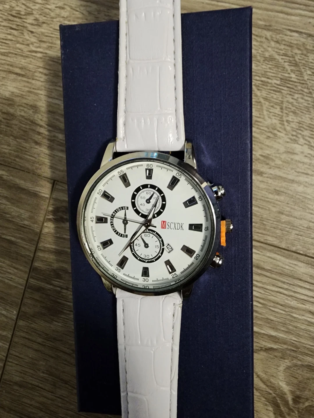 Brand new White SCXDK Chronograph Watch