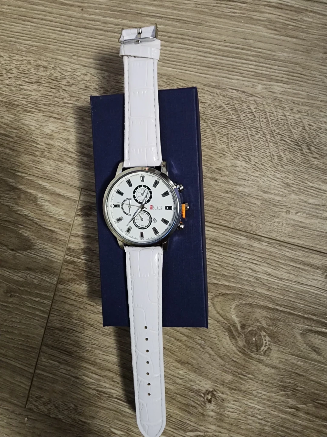 Brand new White SCXDK Chronograph Watch - photo 2