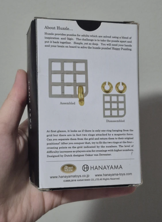 Hanayama Cast Metal Puzzle Duet - photo 3
