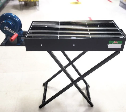 Barbeque BBQ Grill With Blower 80 x 30 cm - photo 4
