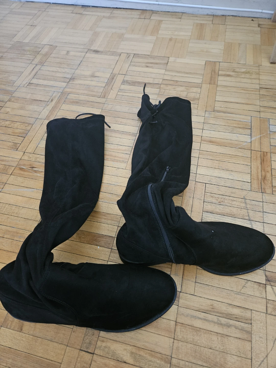 Black Over-the-Knee Boots - photo 4