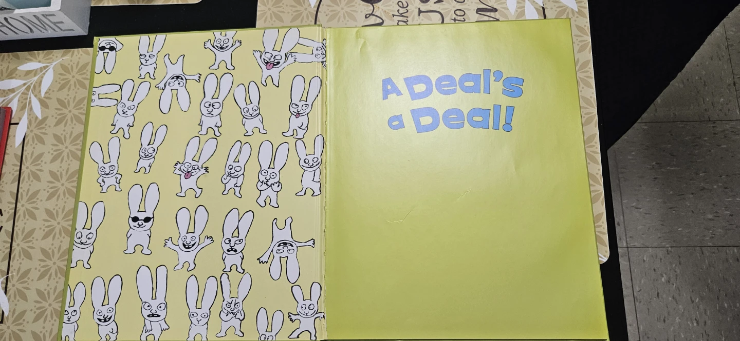 A Deal's a Deal! Children's Book by Stephanie Blake - photo 3