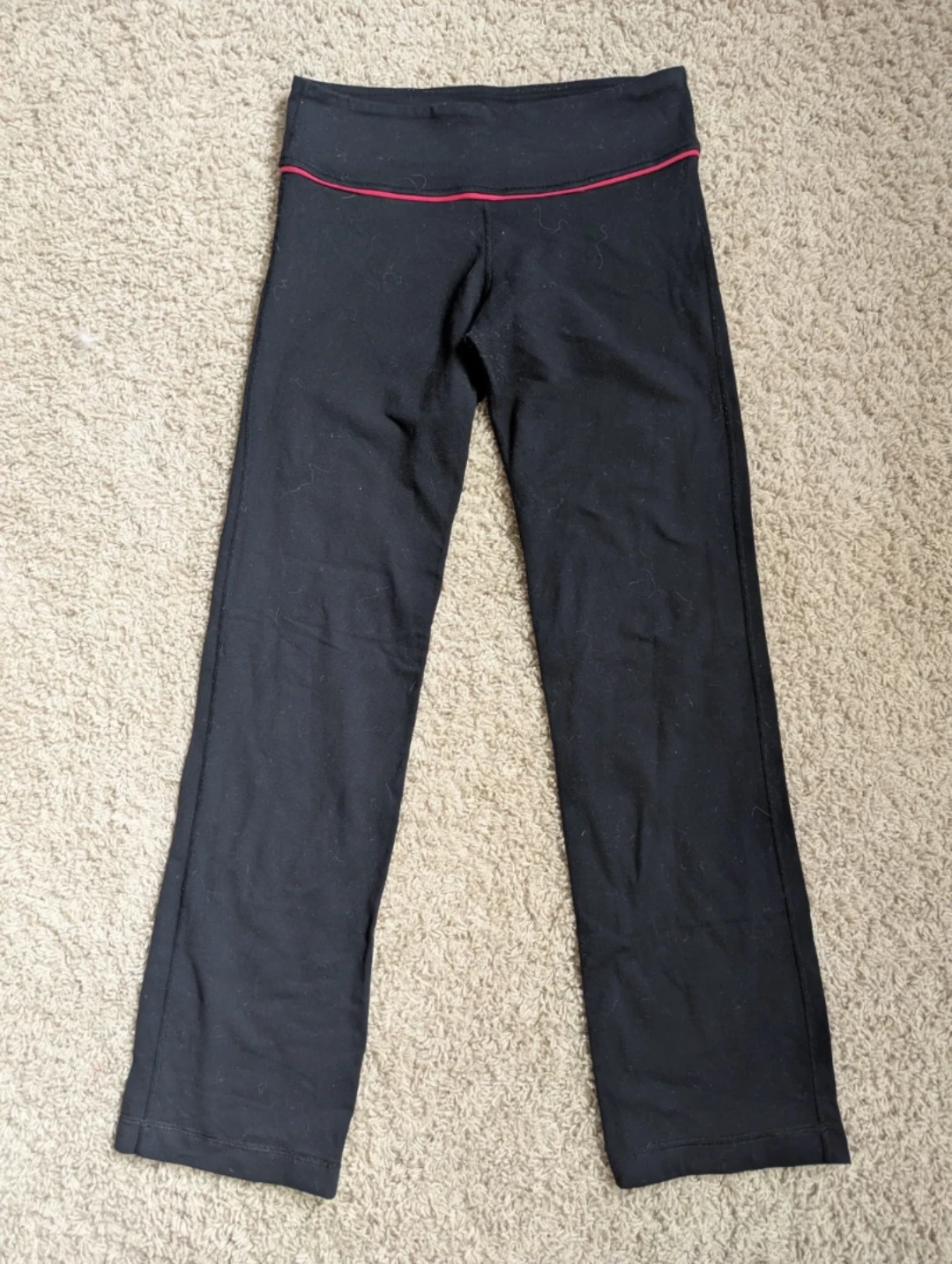 Lululemon Black Yoga Pants Size 6