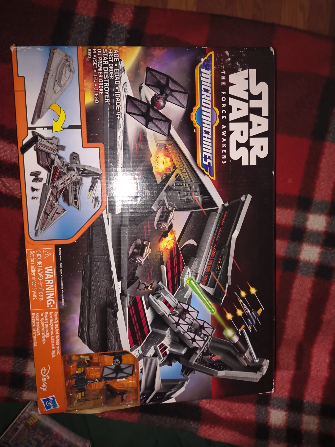 Star Wars Micro Machines First Order Star Destroyer Playset