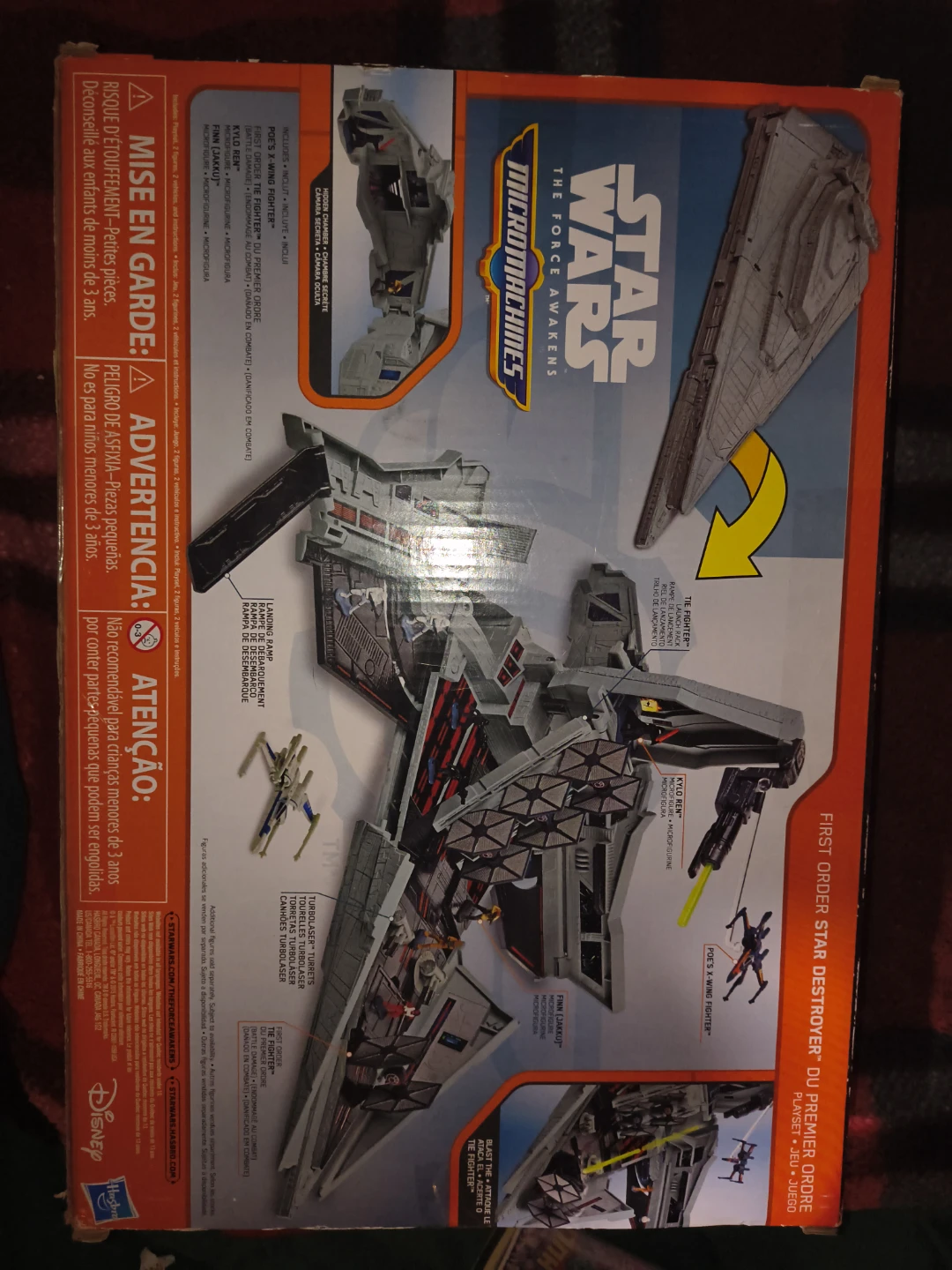 Star Wars Micro Machines First Order Star Destroyer Playset - photo 2