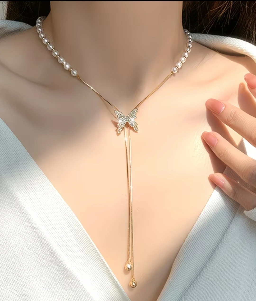Butterfly Charm Necklace