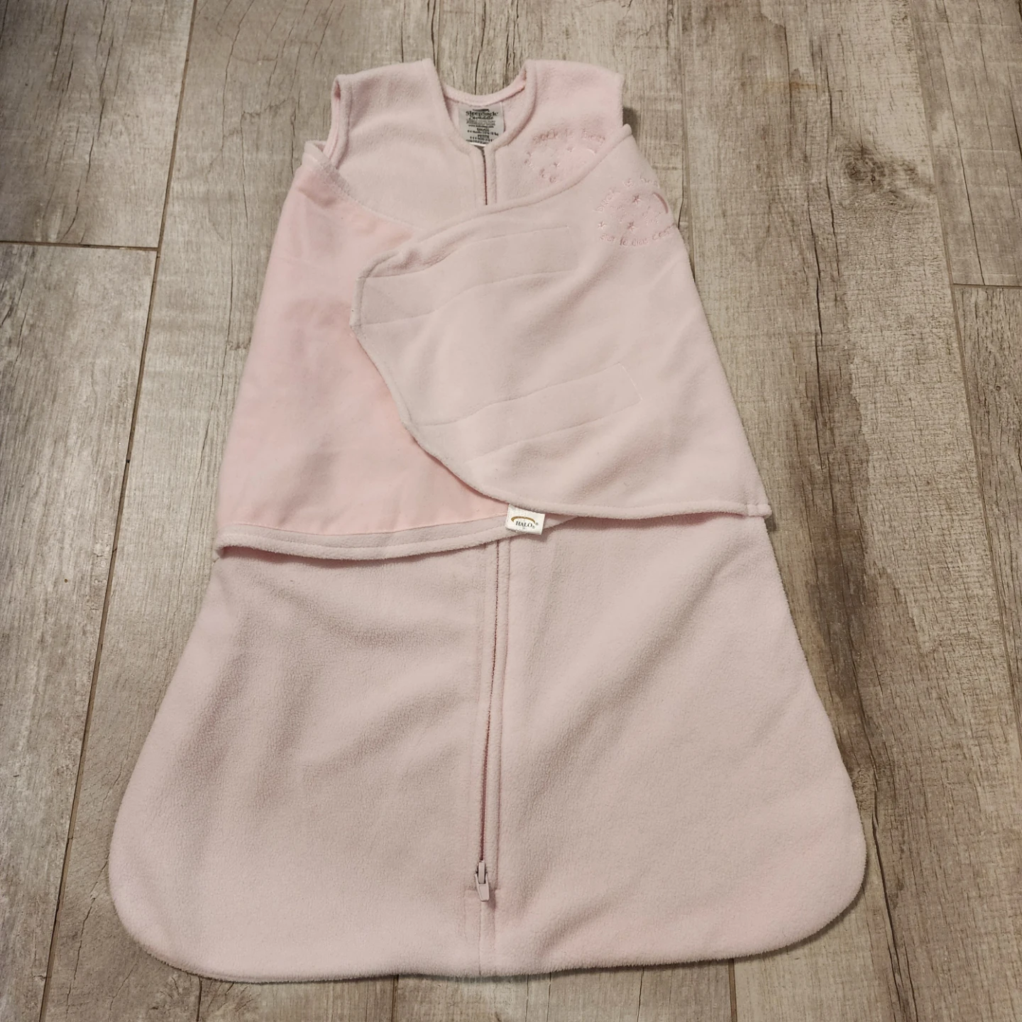 New HALO SleepSack Swaddle - Small Pink