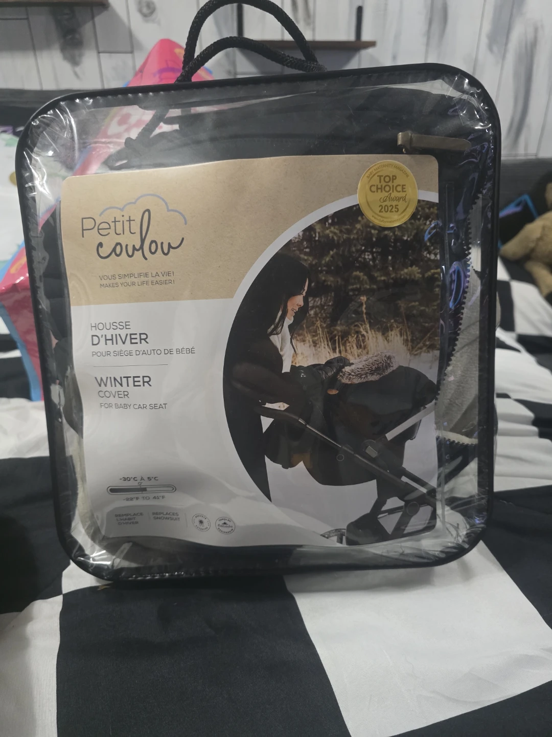 Petit Coulou Baby Car Seat Winter Cover