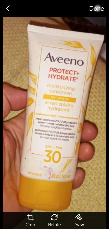 Aveeno Protect+Hydrate Moisturizing Sunscreen SPF 30