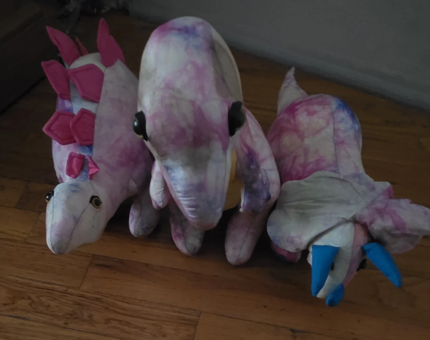 Tie-Dye Dinosaur Plush Toys - photo 5