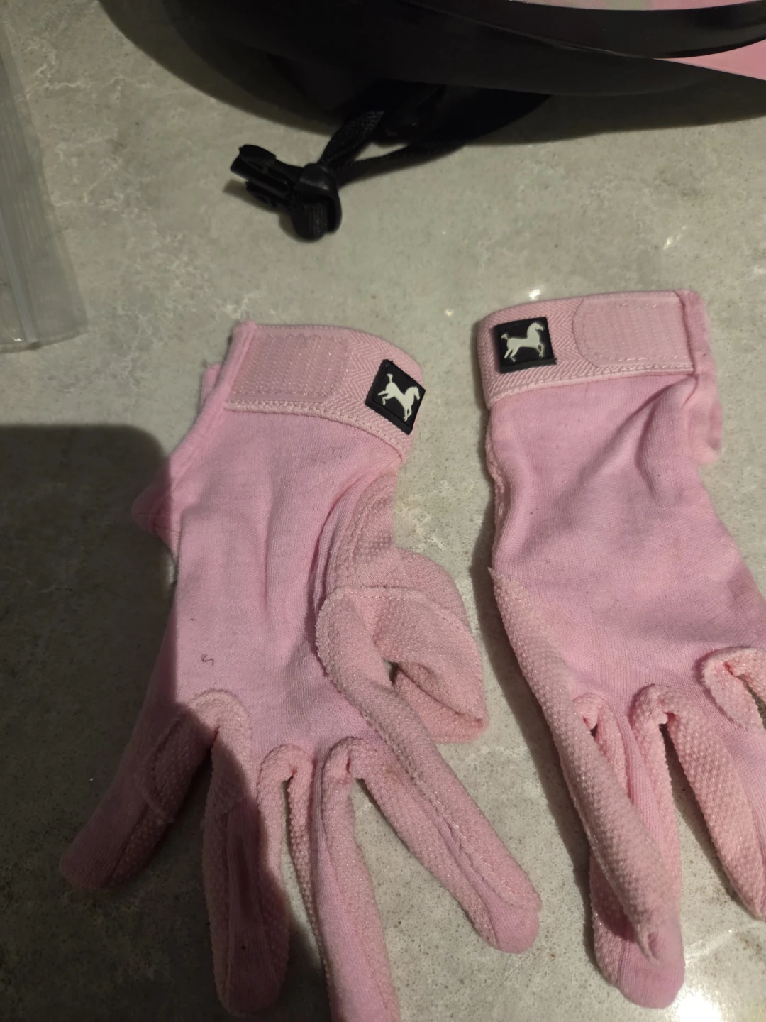Troxel Pink Horse Riding Helmet with Gloves Size Medium - photo 4