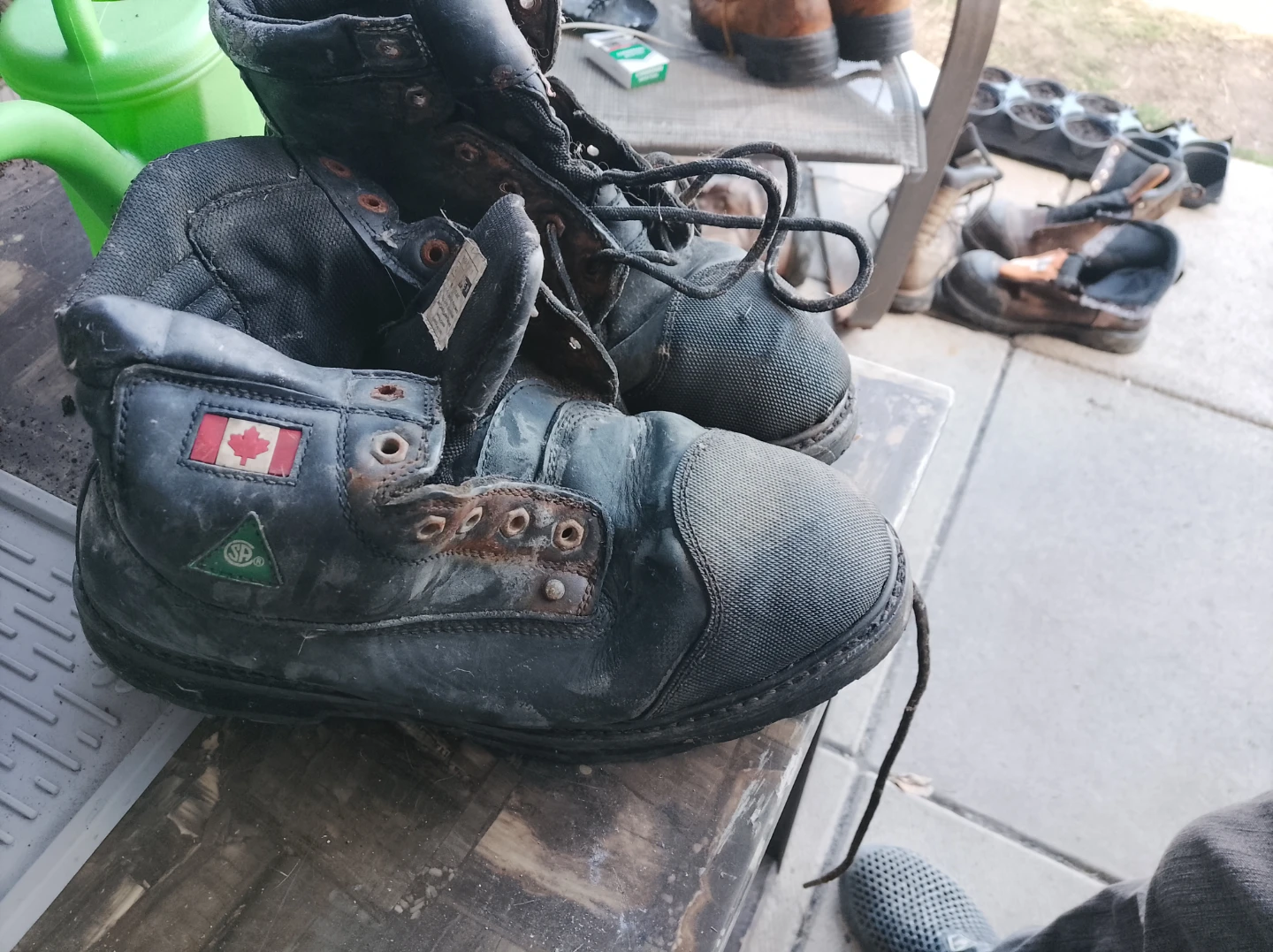 BIG Comfort King Steel Toe Work Boots Size 11 - photo 2