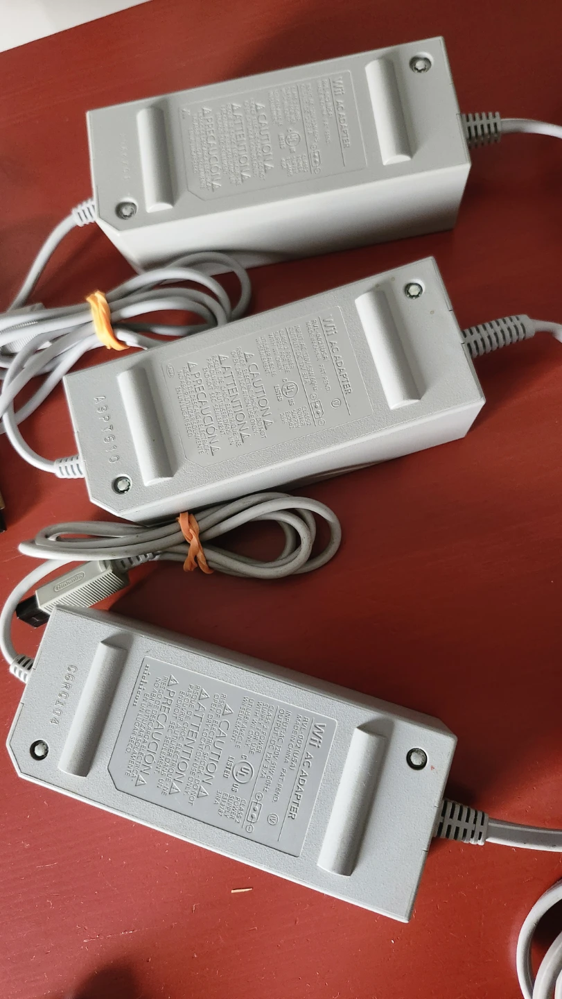 Nintendo Wii AC Adapters and Sensor Bar Bundle $40 - photo 2