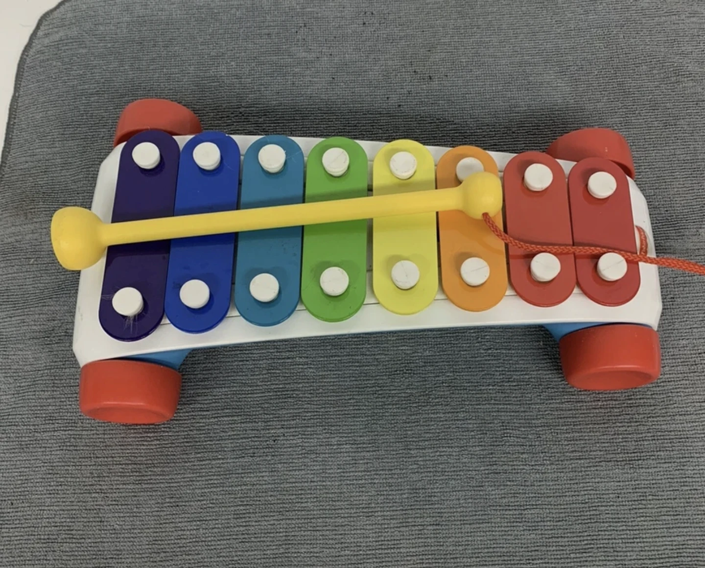Fisher-Price Rock-a-Stack Pull Toy Xylophone