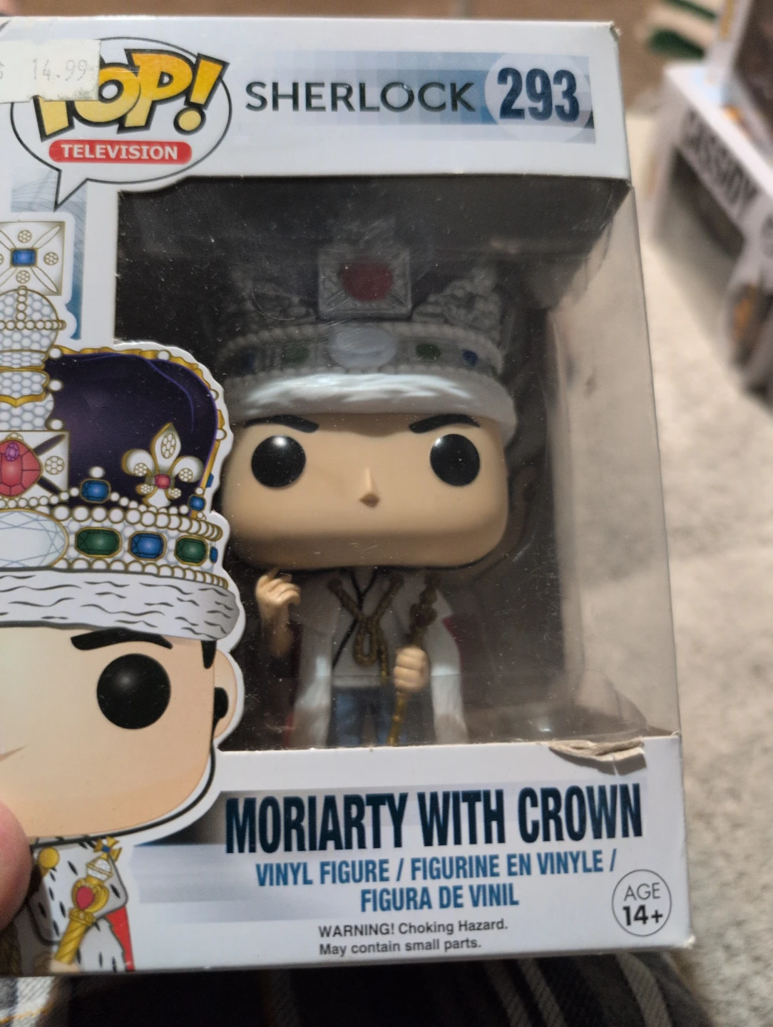 Funko Pop! Sherlock Moriarty with Crown #293