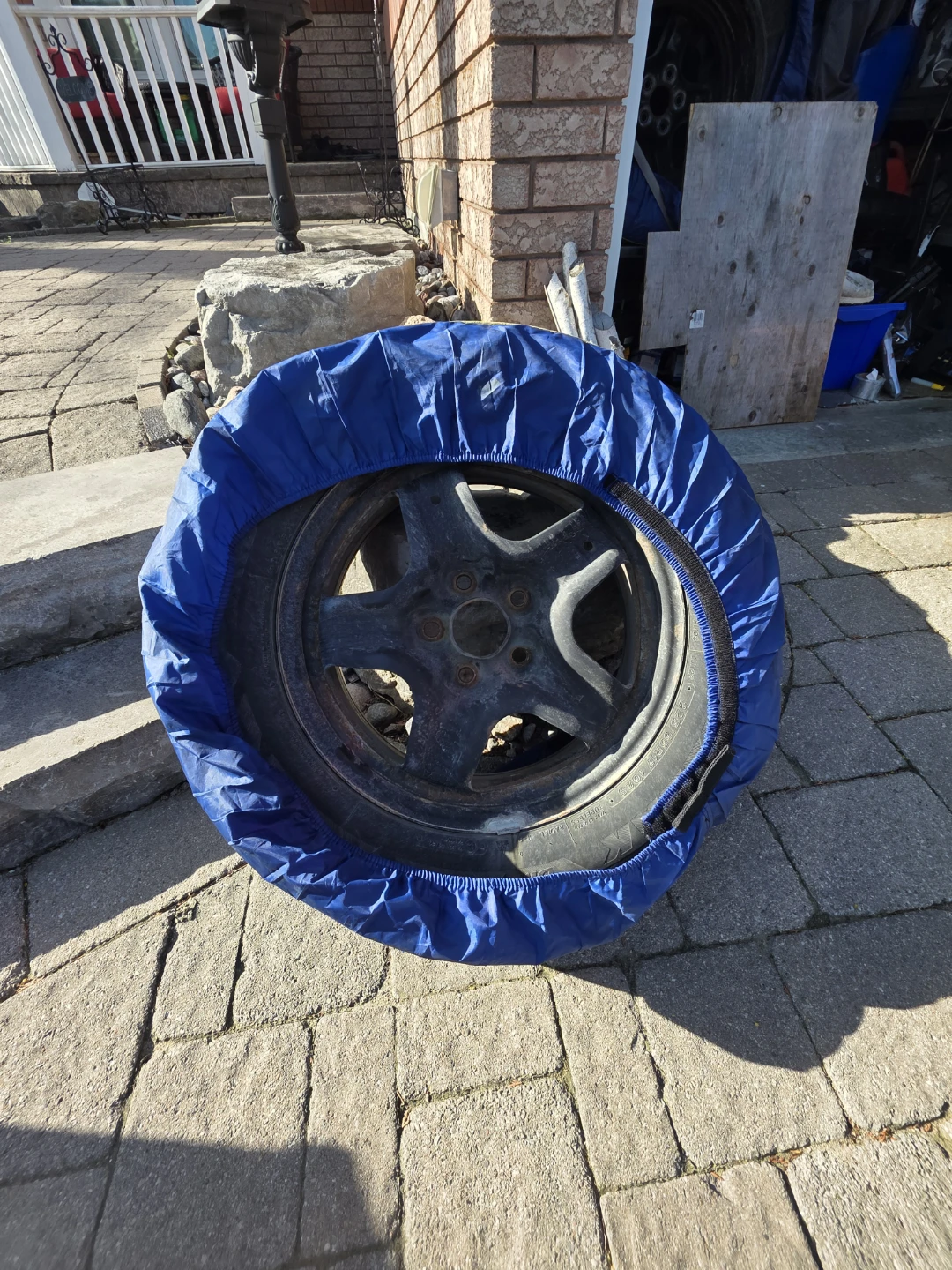 Blizzak Winter Tire on Rim