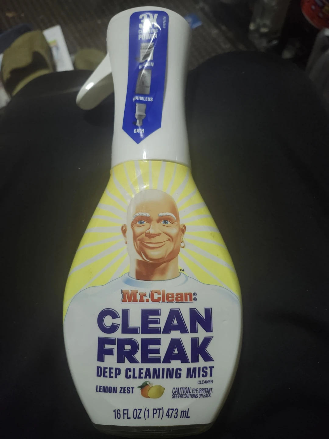 Mr. Clean Clean Freak Deep Cleaning Mist, Lemon Zest, 16 oz