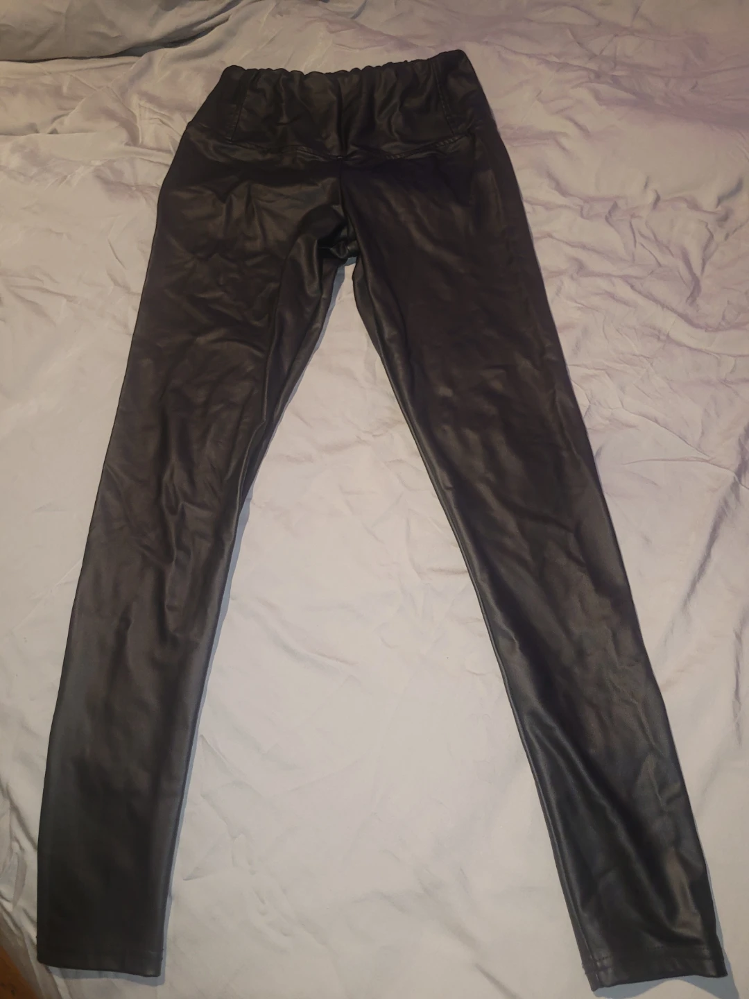 REVAMP Wet Look Leggings - Black
