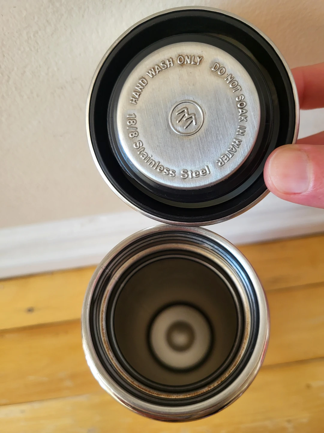 Bamboo Stainless Steel Water Bottle / Thermos - photo 2
