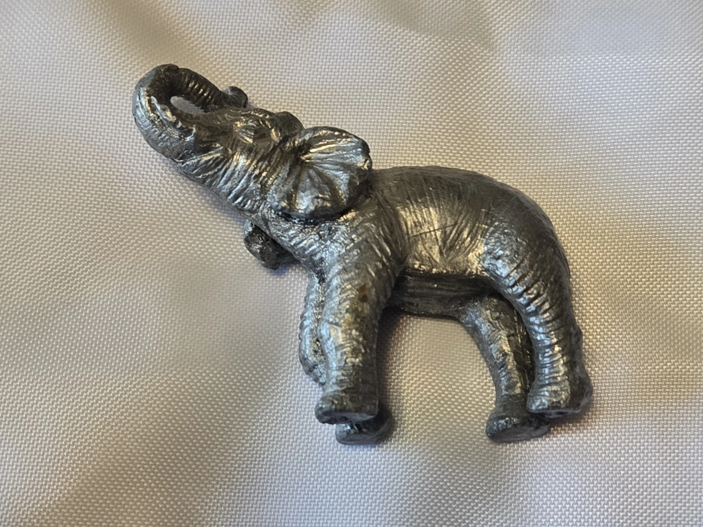Set of 6 Metal Elephant Figurines - photo 2