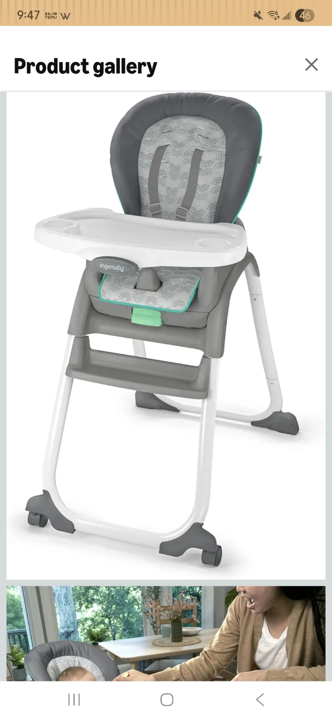 High chair ingenuity - photo 4